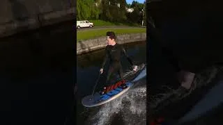 Thumbnail: Electric Surfboard Ground Effect Vehicle Chase