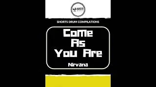 Thumbnail: Come As You Are | Nirvana | Shorts #drums #drumming #musicshorts #musician #music #drummer #rockband
