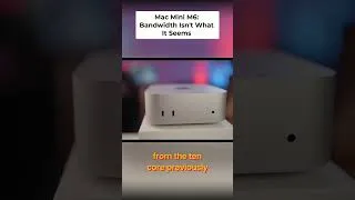 Thumbnail: Apple's M6 Chip: INSANE Power for Mac Mini! 🤯 #shorts