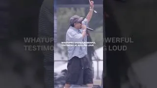 Thumbnail: @whatuprg-music delivers a powerful testimony during The Chosen Journey Set 🙏🏾 #rollingloud