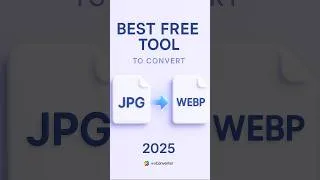 Thumbnail: How to convert JPG to WebP? Quick tutorial🚀#photoediting #automation #microsoft #webp #desctop #jpg