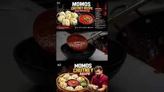 Thumbnail: 🔥 Momos Ki Perfect Spicy Chutney 😍 | Secret Street Style Recipe #shorts