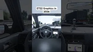 Thumbnail: ETS2 Realistic steering wheel gameplay Ep.1  #shorts