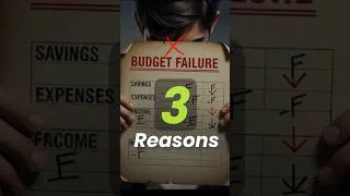 Thumbnail: The Hidden Reasons Your Budget Keeps Falling Apart #MoneySavingTips #FinancialTips #Shorts