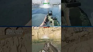 Thumbnail: Battlefield 6 vs COD Black Ops 7 — Grenade Explosion Underwater 🌊💣