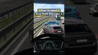 Thumbnail: INSANE HIGHWAY CRASH! Shocking Video! Road Accident in Euro Truck Simulator 2