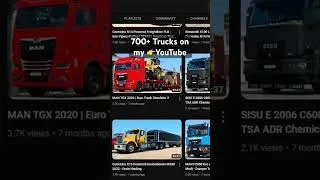 Thumbnail: My 700+ 🚛Truck collection on YouTube 👉 Watch & Subscribe #trucks #games #shorts