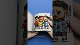 Thumbnail: Three GOATs “The Last Dance” at the World Cup 🐐🏆 | FlipBook #shorts