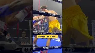 Thumbnail: 6-0 Hunter Lee 👏🏼🔥  Wicked body shot ended the bout 🥊 #kronk #detroit #onwego