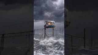 Thumbnail: Sea Worm Hunting on a 4m² Ocean Shack