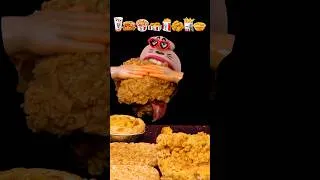 Thumbnail: KFC Menu Mukbang 🍗🍔KFC 메뉴 모음 먹방 🍗🍔 #mukbang #asmr #food #kfc #chicken