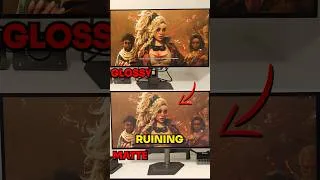 Thumbnail: don't buy matte monitors.