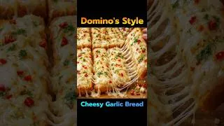 Thumbnail: Domino's Style Cheesy Garlic Bread Recipe – Super Easy Lunch Box Recipe in 5 Minutes