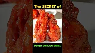 Thumbnail: Perfect BUFFALO WINGS recipe #shorts #cooking #food