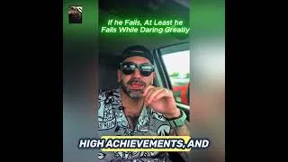 Thumbnail: Don't let Critics discourage your progress @HubermanLabClips #ManInTheArena #DaringGreatly