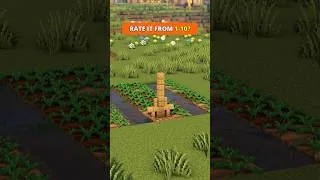 Thumbnail: Minecraft Build Hacks - Rake 🌼 #minecraft #shorts