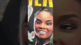 Thumbnail: Handpainted Customized Rhinestone Jean Jacket #photoshop #flyer