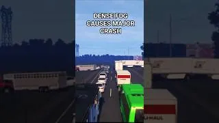 Thumbnail: Fog Causes MAJOR Crash In American Truck Simulator