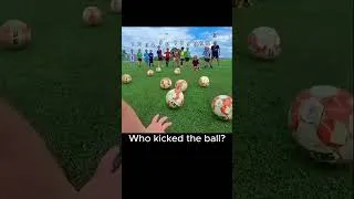 Thumbnail: Who kicked the ball 😂 #shorts #funny #soccer #fyp #football #ronaldo #messi #trending  #fifaworldcup