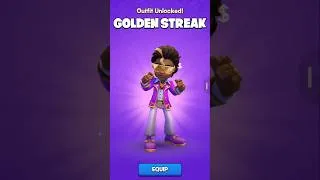 Thumbnail: Subway Surfers City - Unlocking Prince K Golden Streak Outfit Unlocked #shorts #subwaysurferscity