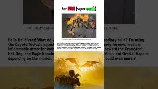 Thumbnail: For FIRE (super earth) - Helldivers 2