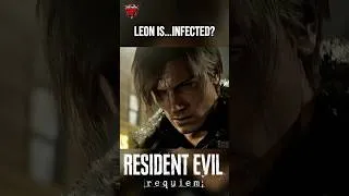 Thumbnail: Wait… Leon Is Infected?! 😱 | Resident Evil 9 Requiem #shorts