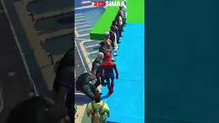 Thumbnail: GTA 5 Epic Water Ragdolls (SPIDERMAN Jumps & Fails Funny Moments) #shorts