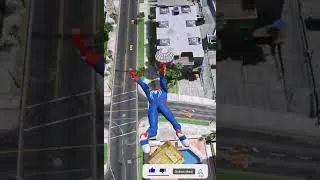Thumbnail: GTA 5 Epic Water Ragdolls (SPIDERMAN Jumps & Fails Funny Moments) #shorts #gta5 #gtav