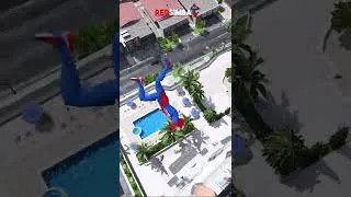 Thumbnail: GTA 5 Epic Water Ragdolls (SPIDERMAN Jumps & Fails Funny Moments) #shorts #gta5