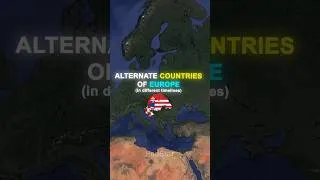 Thumbnail: Alternate Countries of Europe #history #alternatehistory #map #paralleluniverse #europe