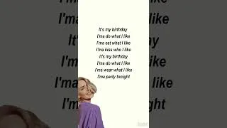 Thumbnail: Anne Marie - BIRTHDAY (Lyrics) #shorts #lyrics #redwithroselyrics