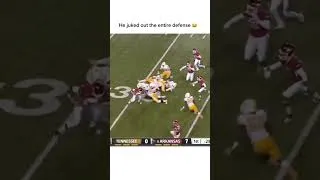 Thumbnail: He juked out the entire defense😂 #shorts