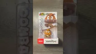Thumbnail: Super Mario Goomba Amiibo Unboxing #mario #goomba