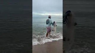 Thumbnail: 5 FT Cast Net Catches 100's of Fish! #SHORTS