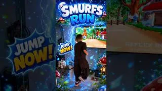 Thumbnail: SMURFS REFLEX RUN CHALLENGE! 💙🏃 MOVE WITH THE SCREEN! ⚡
