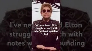 Thumbnail: Elton struggling very hard with those high notes