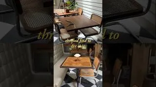 Thumbnail: The size & shape of the tabletops was great, but the look was underwhelming. So I transformed them!