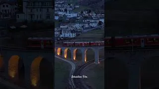 Thumbnail: Dreaming on a Swiss Train #switzerland