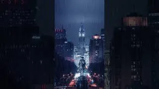 Thumbnail: ⚡️ Thunderstorm with Rain and Lightning Strikes over Philadelphia 🇺🇸 #shorts (Sound Animation)
