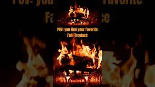 Thumbnail: POV: You find your favorite Fall Fireplace 🍁❤️🔥