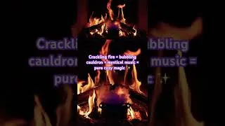 Thumbnail: 12 Hours of Relaxing Halloween Music Fireplace! 🎃🔥✨👻