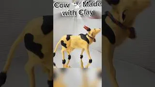 Thumbnail: How To a Make Cow With Clay #claycow #cowandcalf #cowvideos #cowlover #clayart #clayanimals #diy