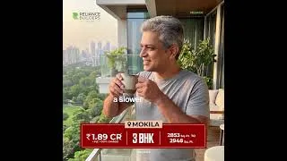 Thumbnail: Premium Apartments in Hyderabad with Huge Balconies | 3 BHK Apartment Tour | Reliance Elysium Mokila