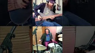 Thumbnail: OG Drum & Bass Take of "Fretless Stradi Funk Rock Jam" with Jack Irons
