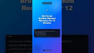 Thumbnail: my circuit breaker blocked recovery for 12 minutes