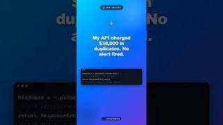 Thumbnail: my api charged 38000 in duplicates no alert fired