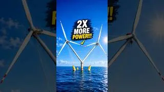 Thumbnail: A NEW Wind Turbine Has TWO Rotors?! 🤔⚡