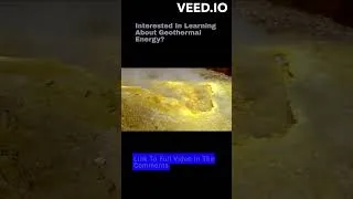 Thumbnail: Geothermal Energy Unveiled: Exploring Earth's Renewable Heat! | #shorts
