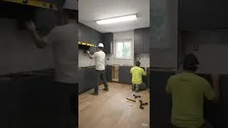 Thumbnail: Incredible Small Kitchen Transformation | Before & After Remodel #shorts