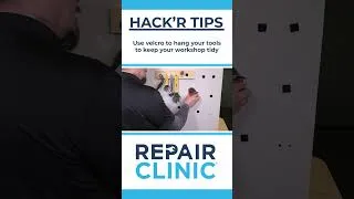 Thumbnail: HACK'R TIPS - Use velcro to hang your tools to keep your workshop tidy.